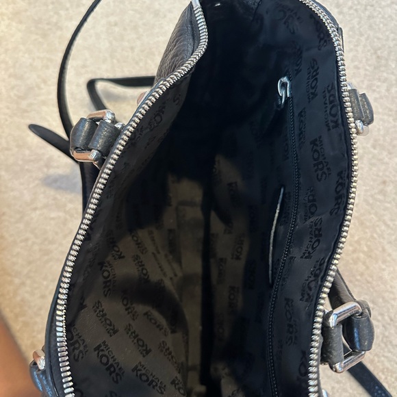 Black and silver studded michael kors bag - Picture 2 of 2